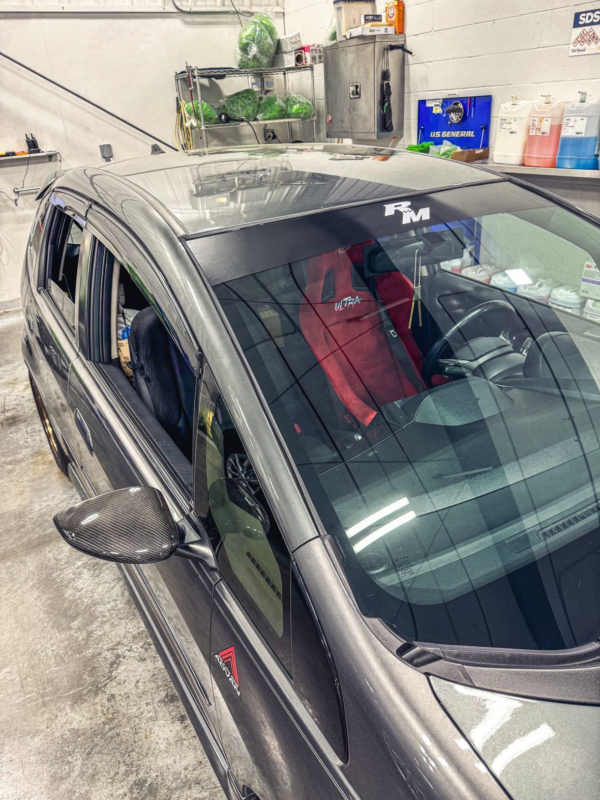 Windshield banner