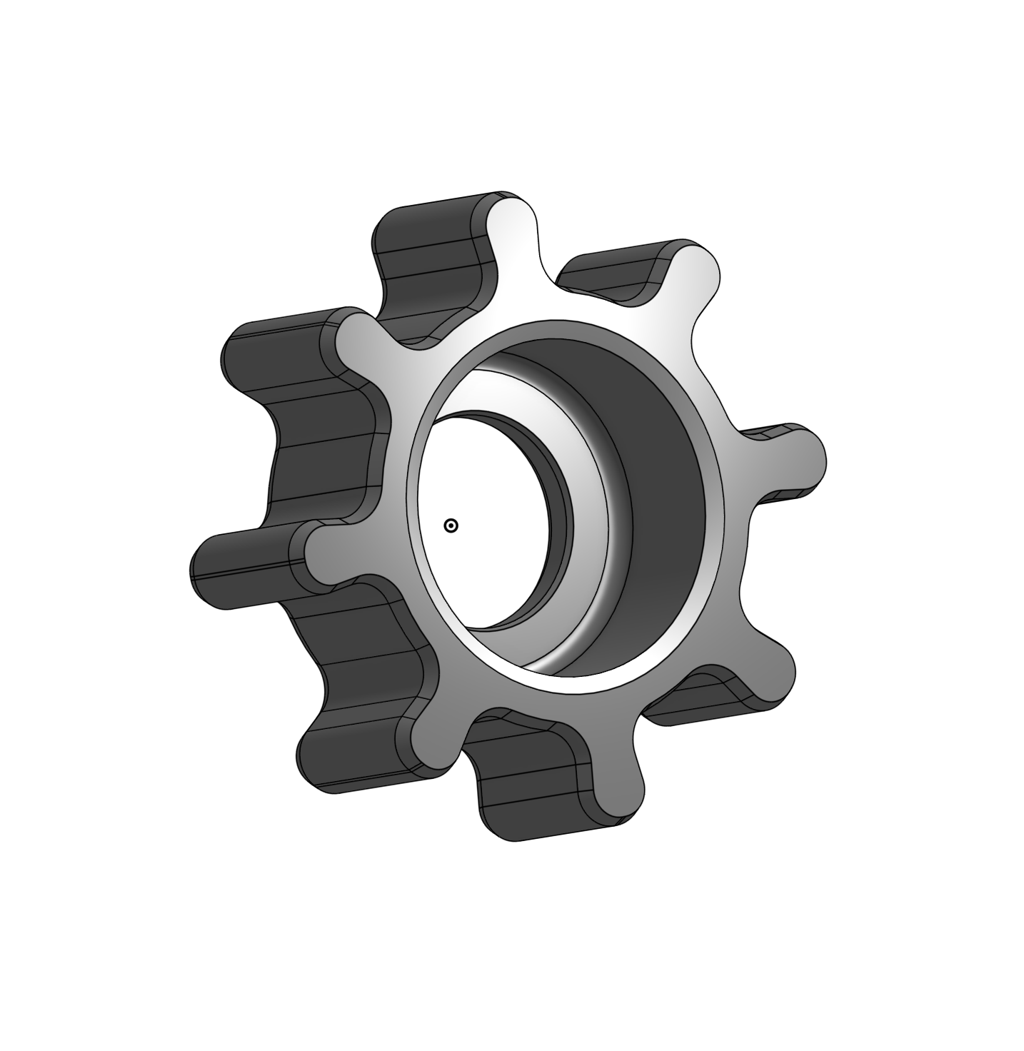 Enlarged knob adapter for BCRACING coilover
