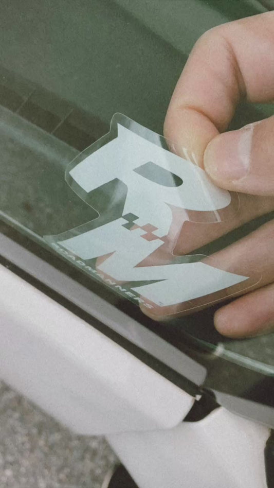 Transparent sticker (inverted)