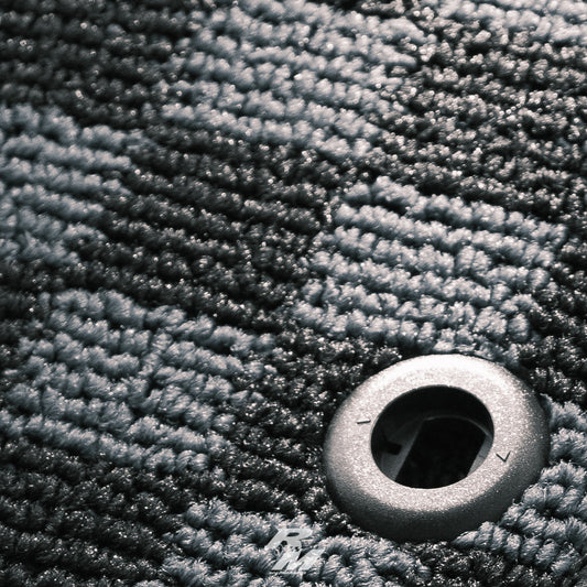 Checkered trunk mats for Honda Fit GK5 (15-20)