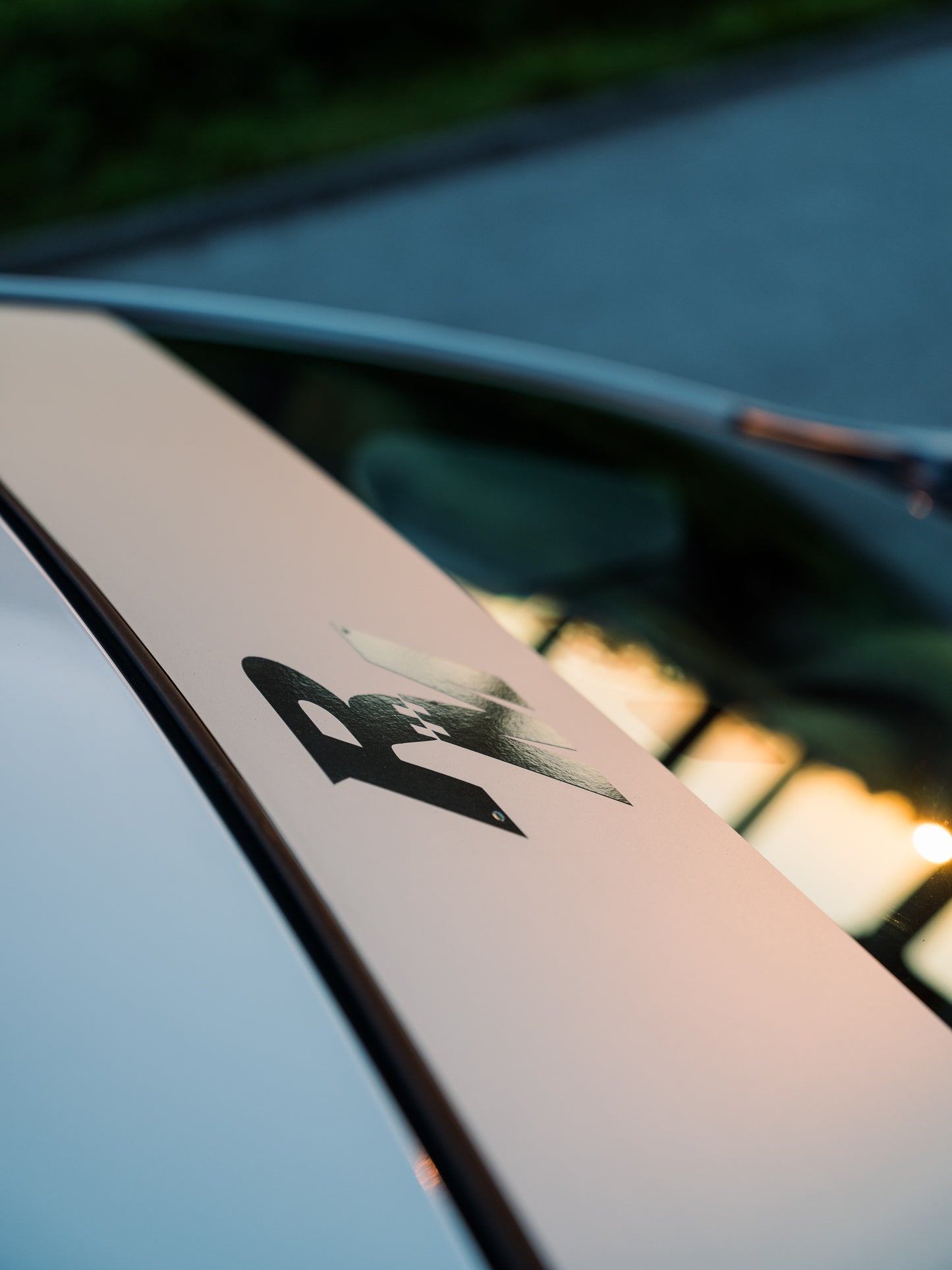 Windshield banner
