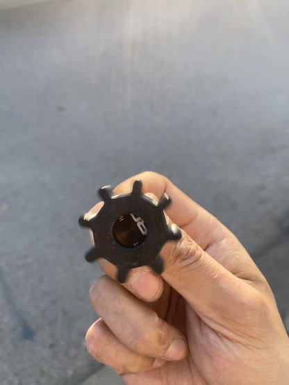 Enlarged knob adapter for BCRACING coilover